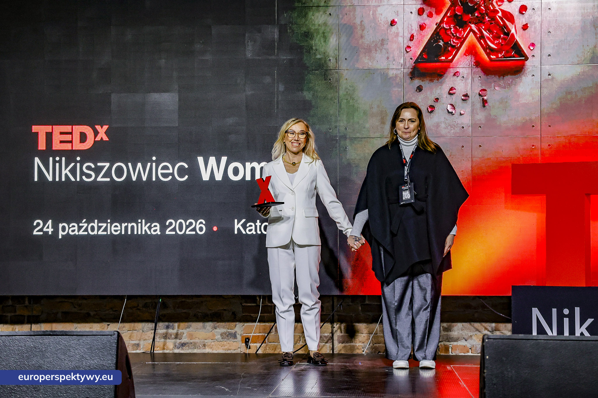 TEDxNikiszowiec Women 2026 Europerspektywy TEDxNikiszowiec Women. O transformacji, odwadze i szukaniu własnej drogi