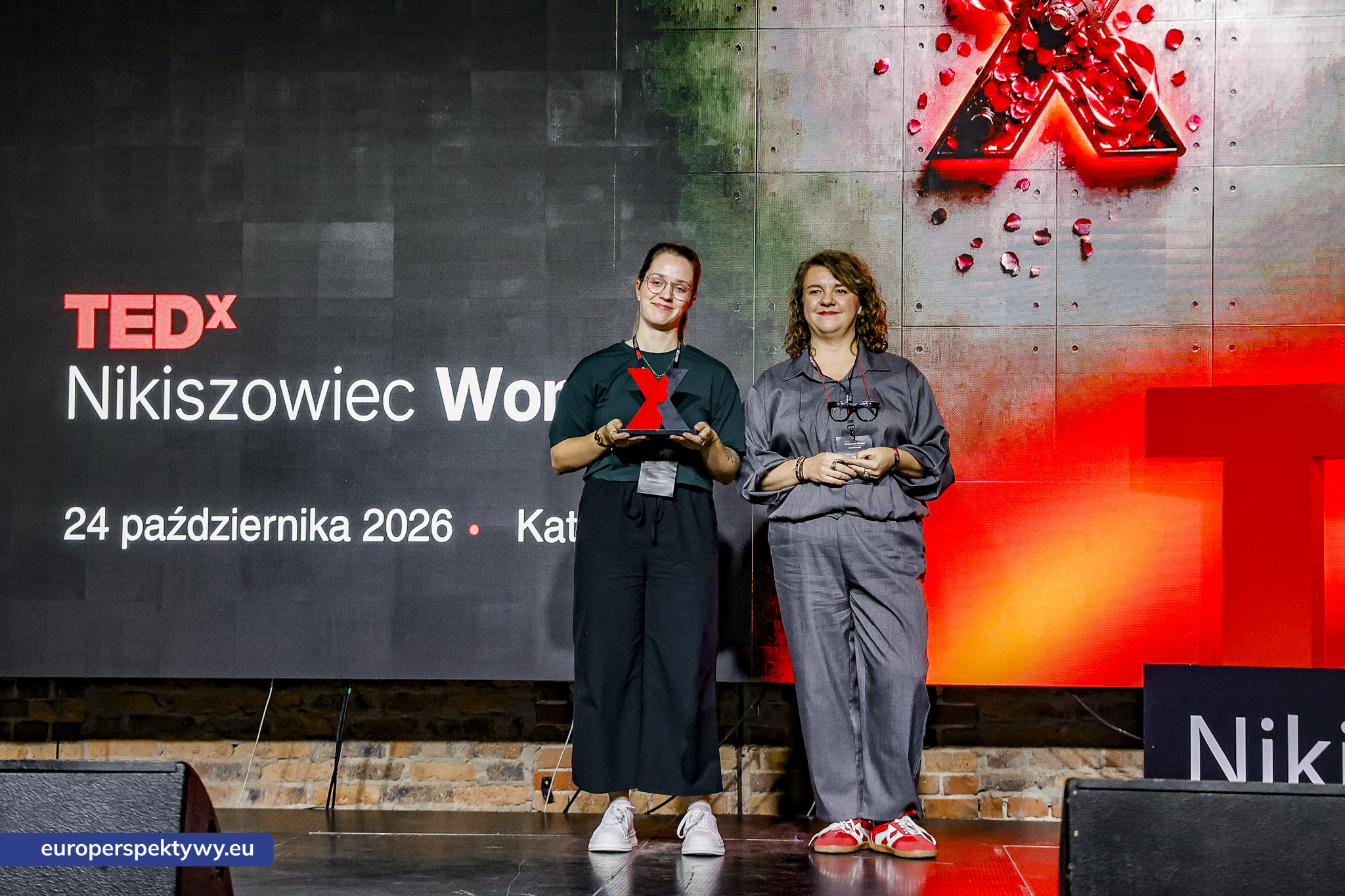 TEDxNikiszowiec Women 2026 Europerspektywy TEDxNikiszowiec Women. O transformacji, odwadze i szukaniu własnej drogi