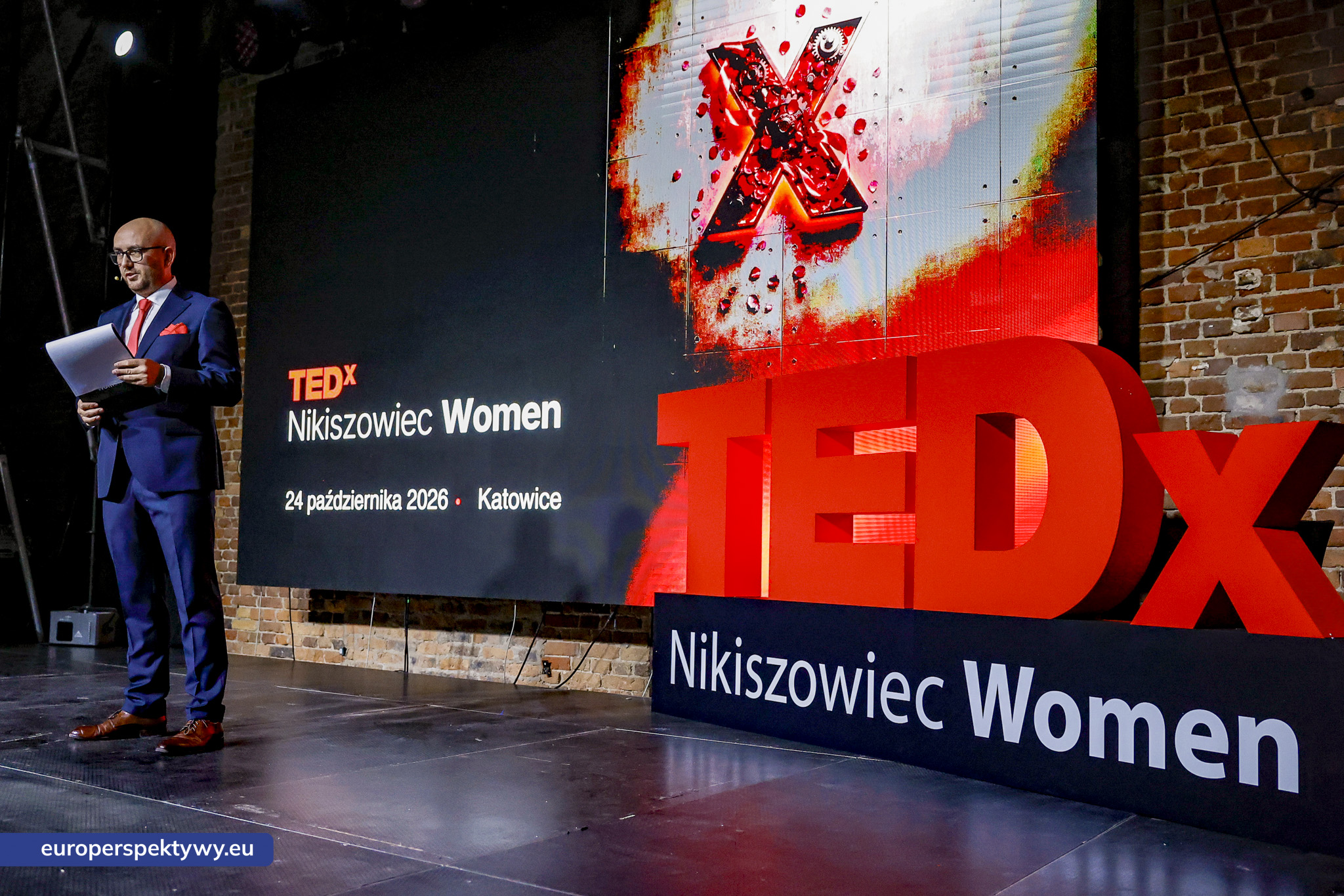 TEDxNikiszowiec Women 2026 Europerspektywy TEDxNikiszowiec Women. O transformacji, odwadze i szukaniu własnej drogi