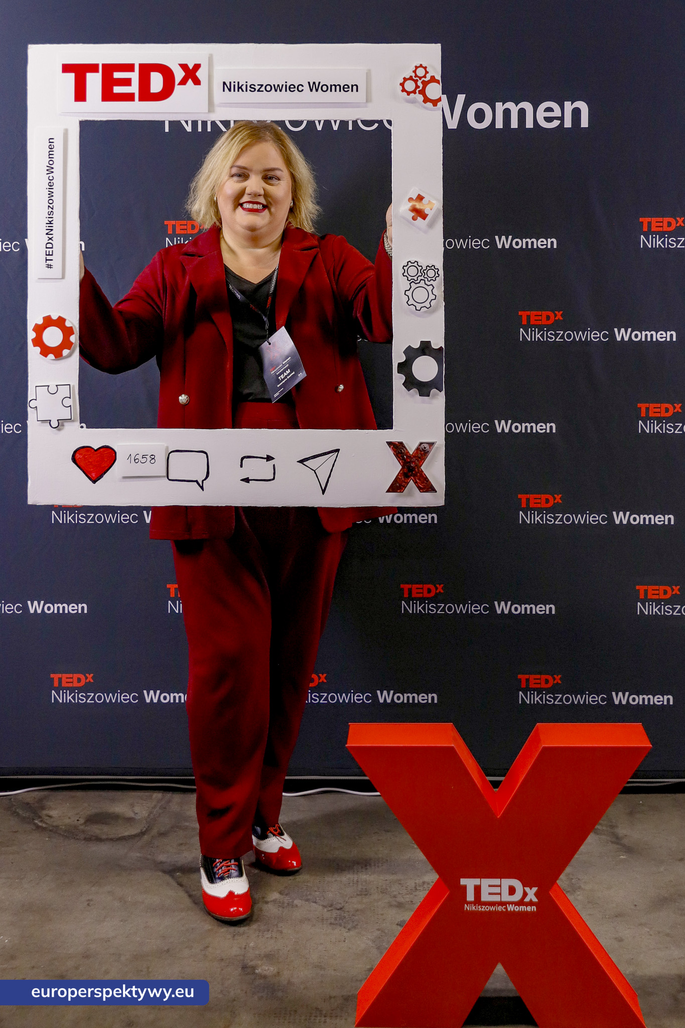 TEDxNikiszowiec Women 2026 Europerspektywy TEDxNikiszowiec Women. O transformacji, odwadze i szukaniu własnej drogi