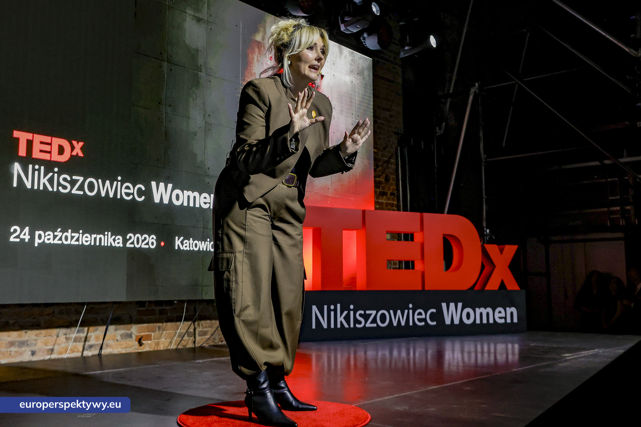 TEDxNikiszowiec Women 2026 Europerspektywy TEDxNikiszowiec Women. O transformacji, odwadze i szukaniu własnej drogi