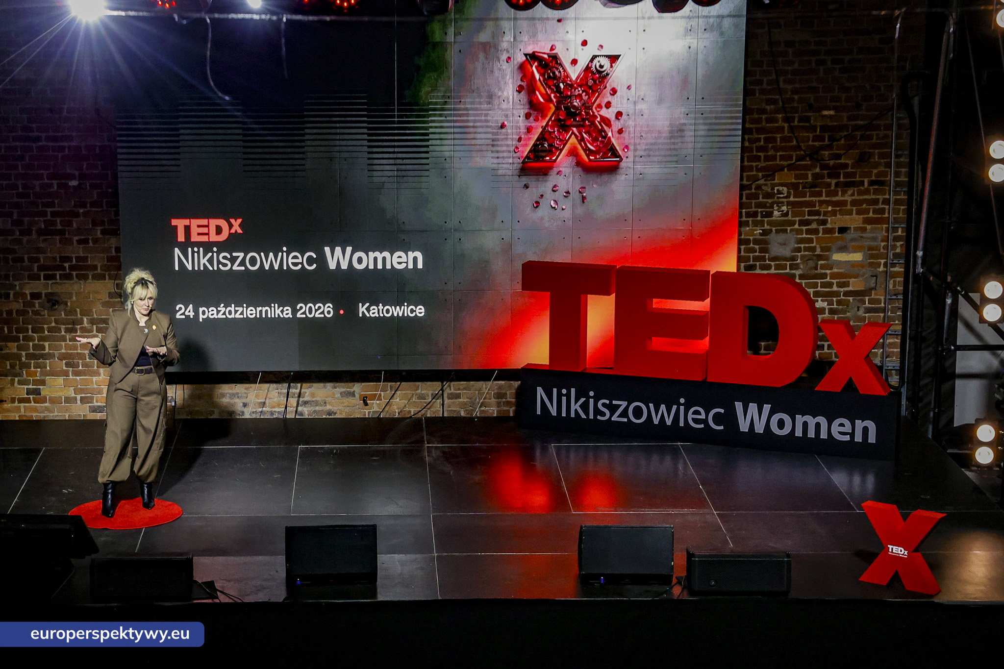 TEDxNikiszowiec Women 2026 Europerspektywy TEDxNikiszowiec Women. O transformacji, odwadze i szukaniu własnej drogi