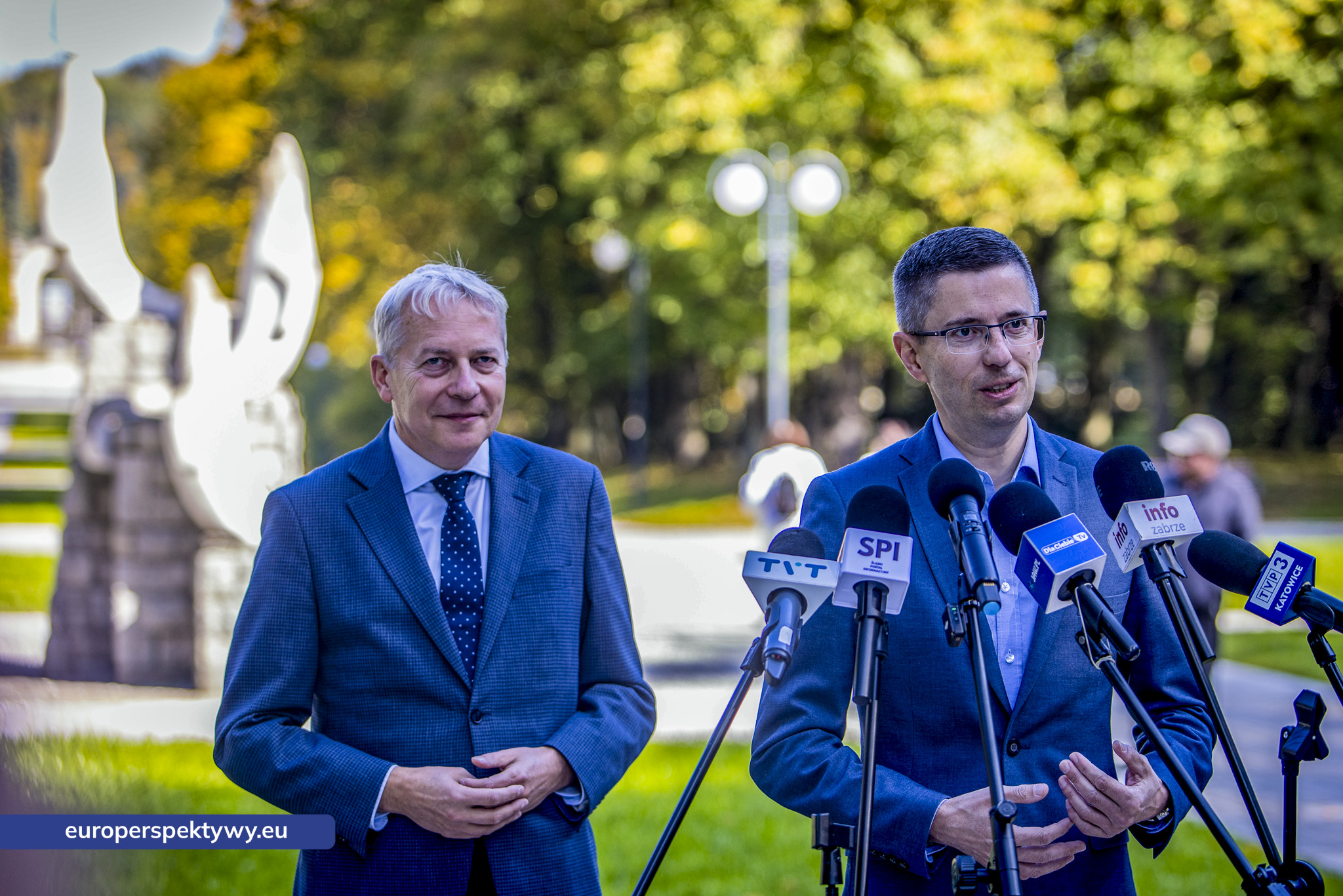 Europerspektywy TAURON Park Śląski: Aleja Żyrafy po modernizacji