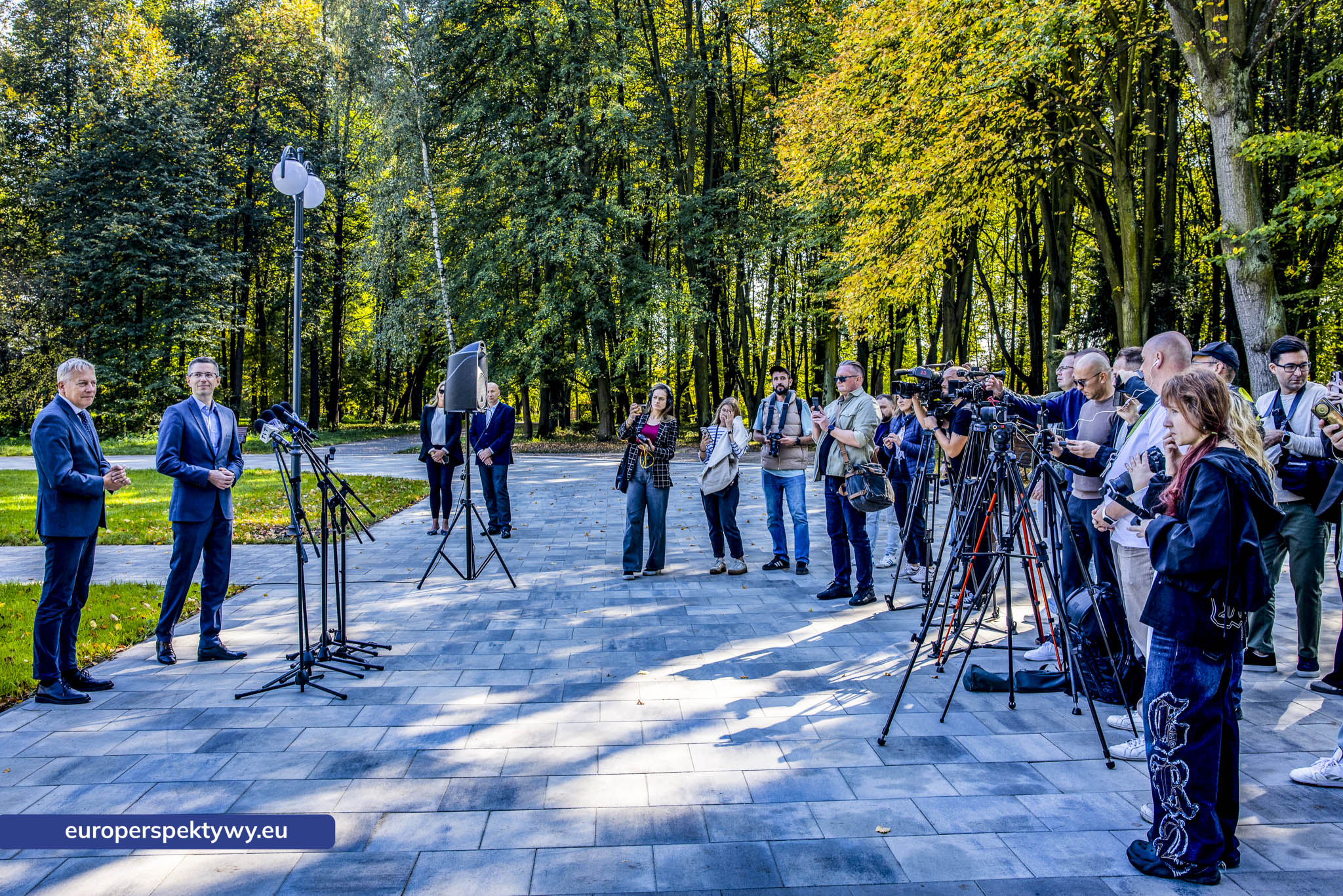 Europerspektywy TAURON Park Śląski: Aleja Żyrafy po modernizacji