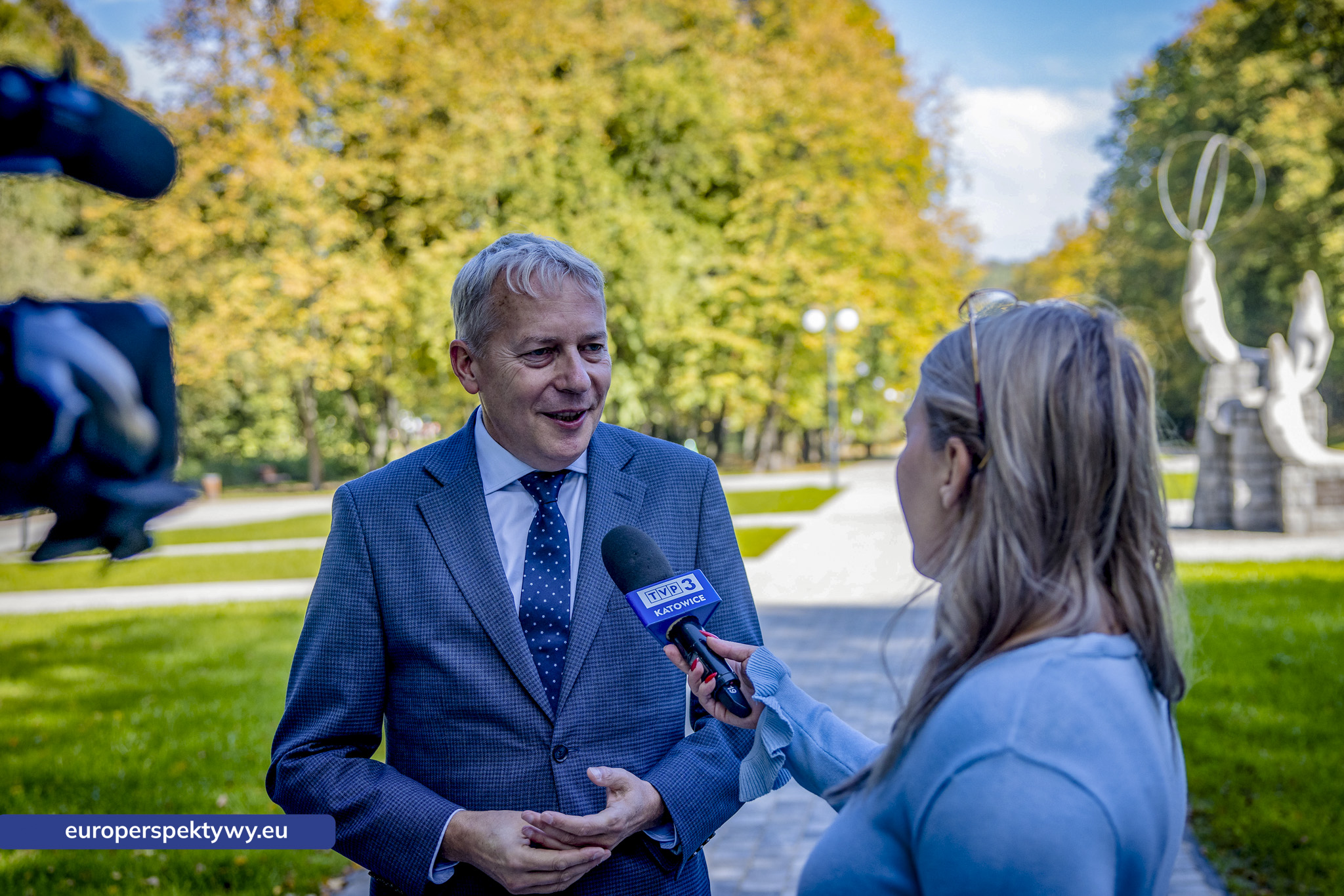 Europerspektywy TAURON Park Śląski: Aleja Żyrafy po modernizacji