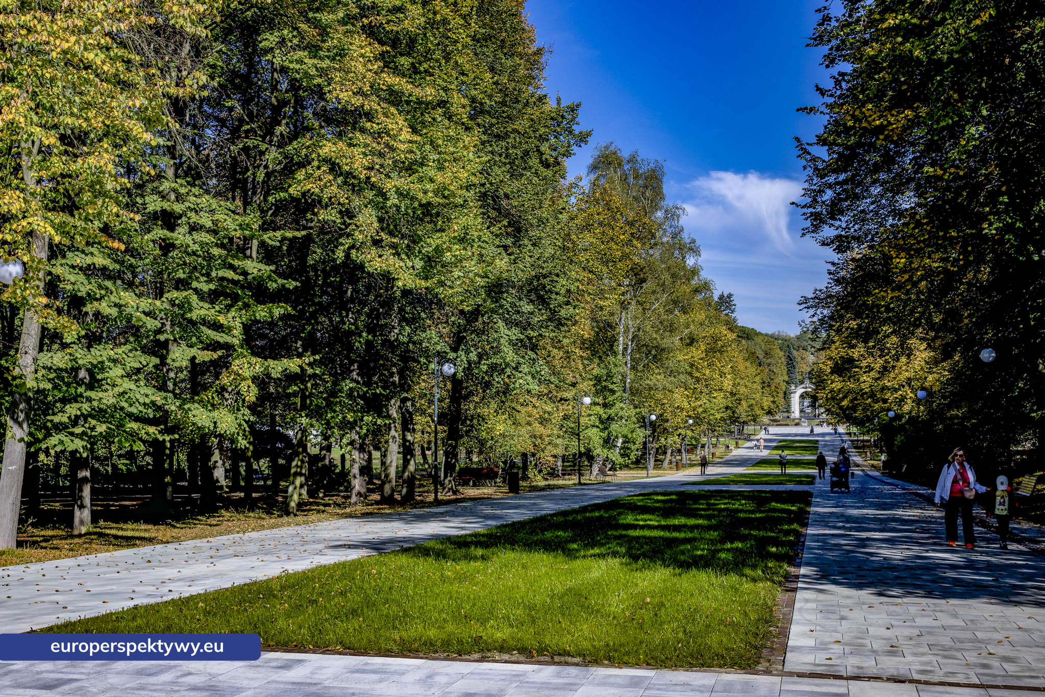 Europerspektywy TAURON Park Śląski: Aleja Żyrafy po modernizacji