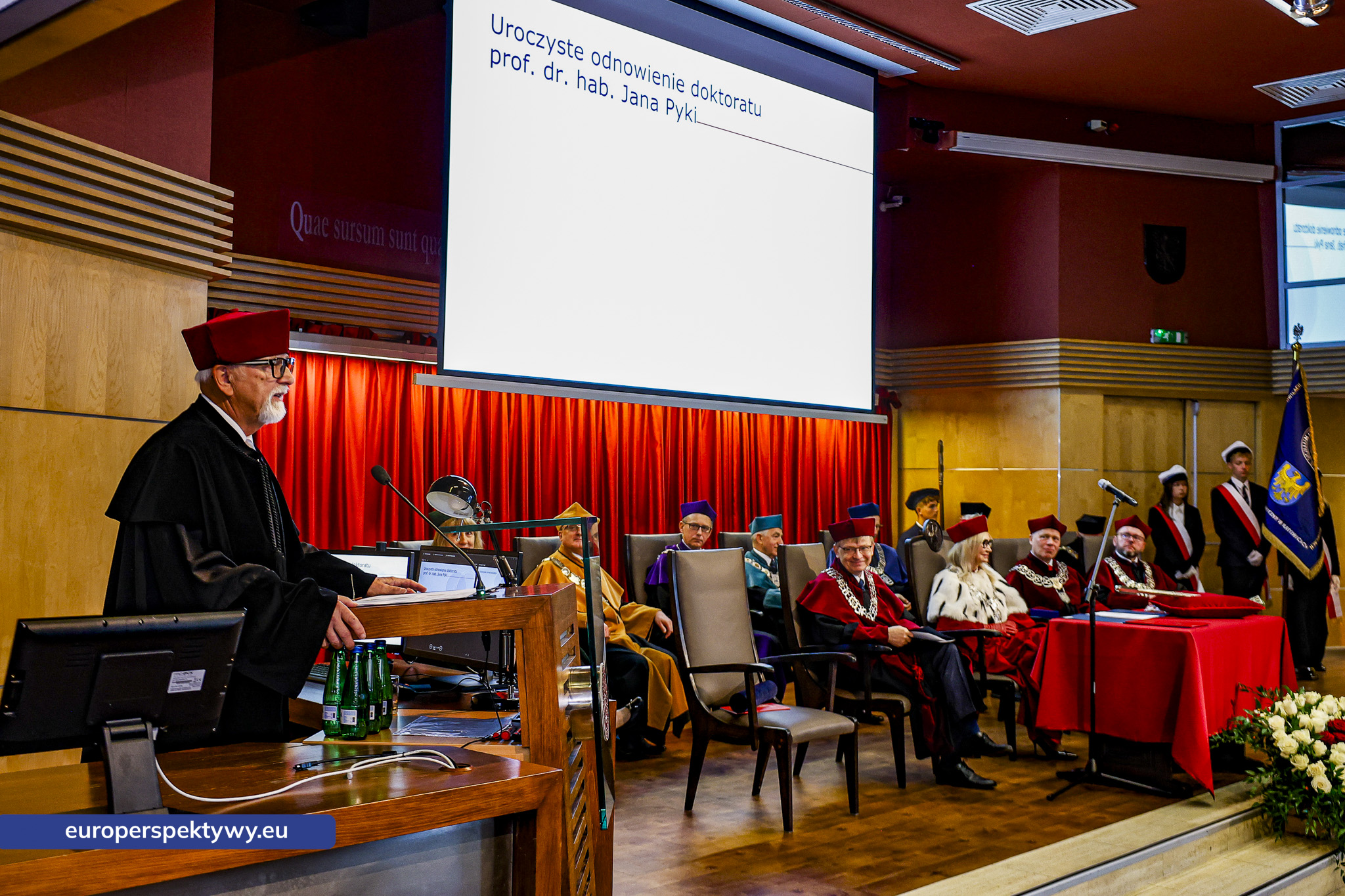Uniwersytet Ekonomiczny Inauguracja Roku Akademickiego 2026-2027-104 Europerspektywy Uniwersytet Ekonomiczny w Katowicach rozpoczyna 90. rok działalności