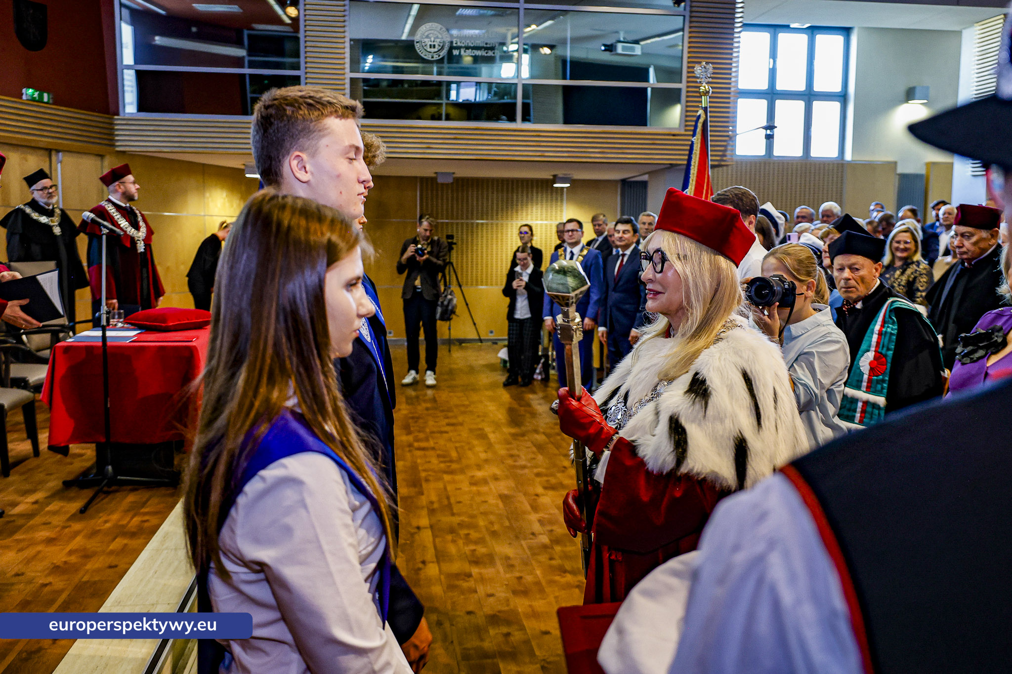 Uniwersytet Ekonomiczny Inauguracja Roku Akademickiego 2026-2027-109 Europerspektywy Uniwersytet Ekonomiczny w Katowicach rozpoczyna 90. rok działalności