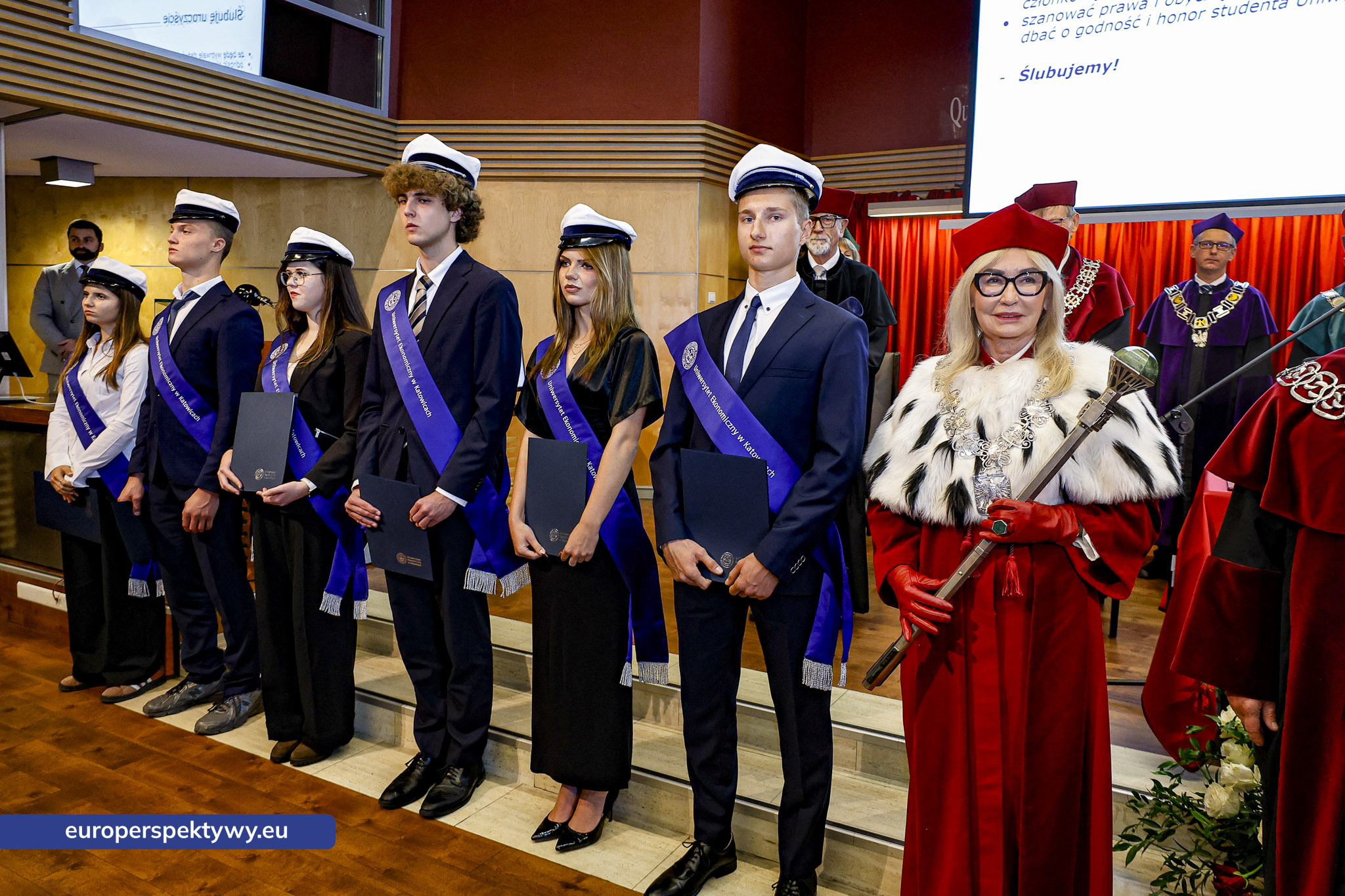 Uniwersytet Ekonomiczny Inauguracja Roku Akademickiego 2026-2027-112 Europerspektywy Uniwersytet Ekonomiczny w Katowicach rozpoczyna 90. rok działalności