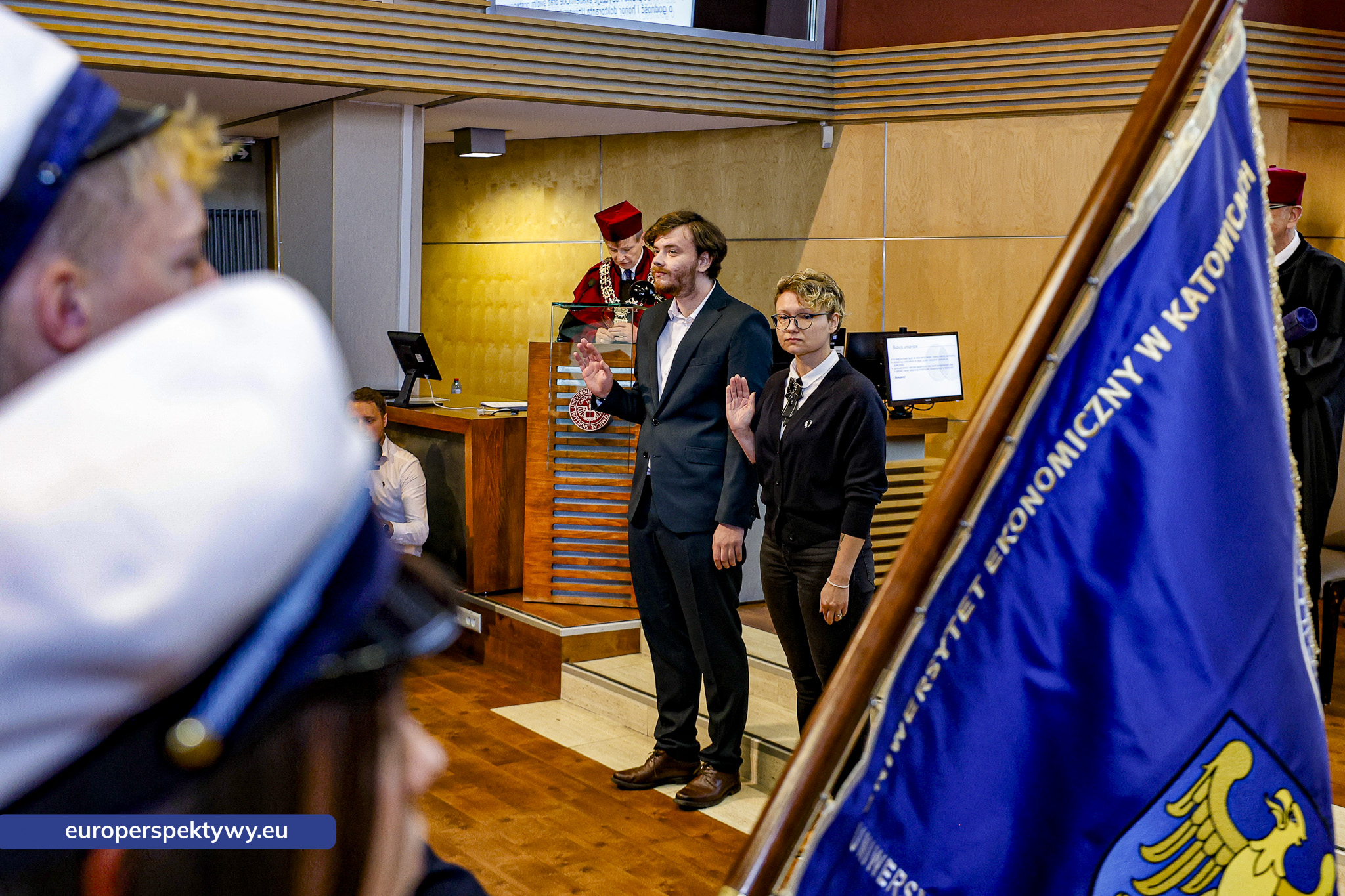 Uniwersytet Ekonomiczny Inauguracja Roku Akademickiego 2026-2027-113 Europerspektywy Uniwersytet Ekonomiczny w Katowicach rozpoczyna 90. rok działalności