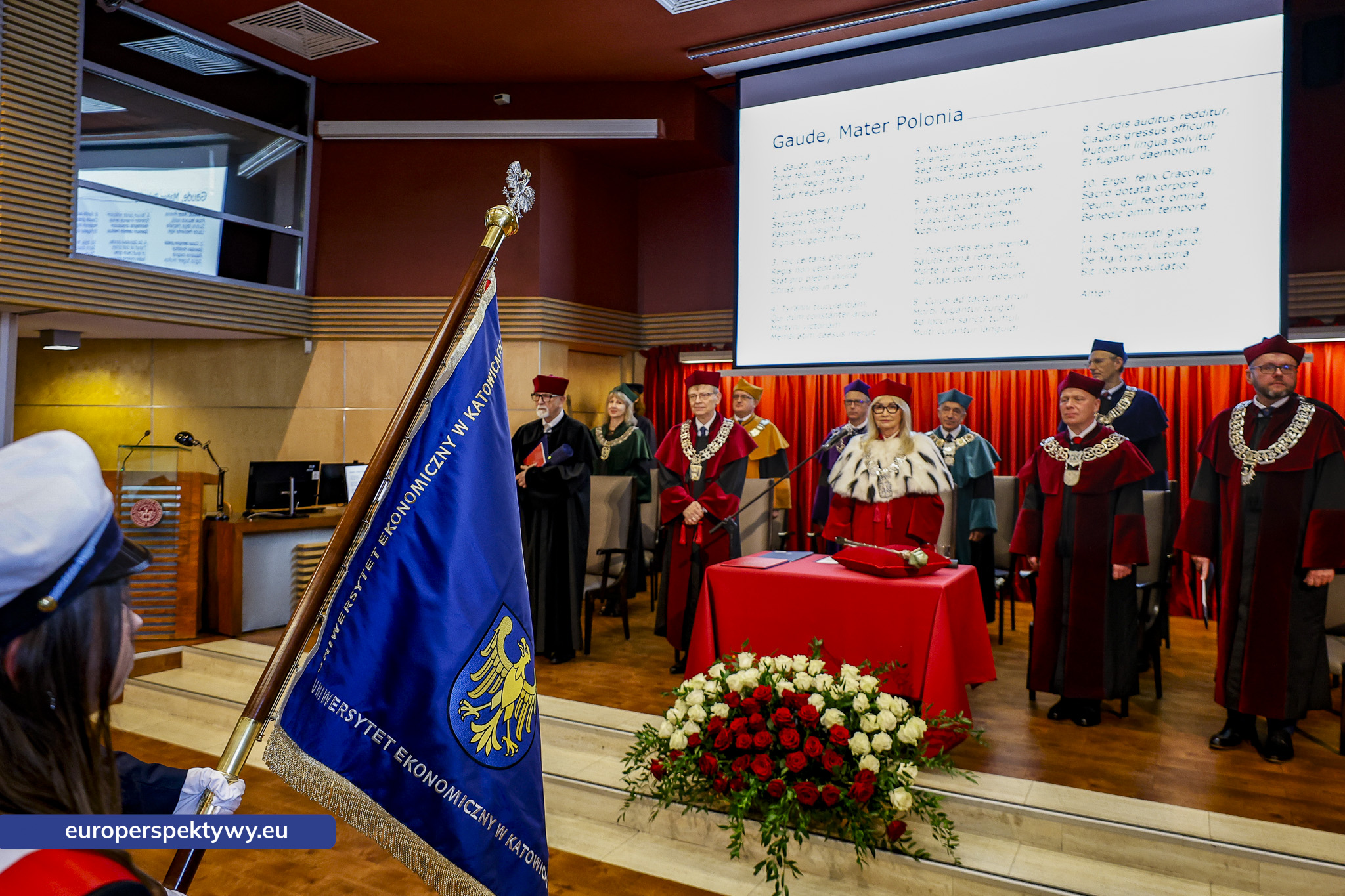 Uniwersytet Ekonomiczny Inauguracja Roku Akademickiego 2026-2027-118 Europerspektywy Uniwersytet Ekonomiczny w Katowicach rozpoczyna 90. rok działalności