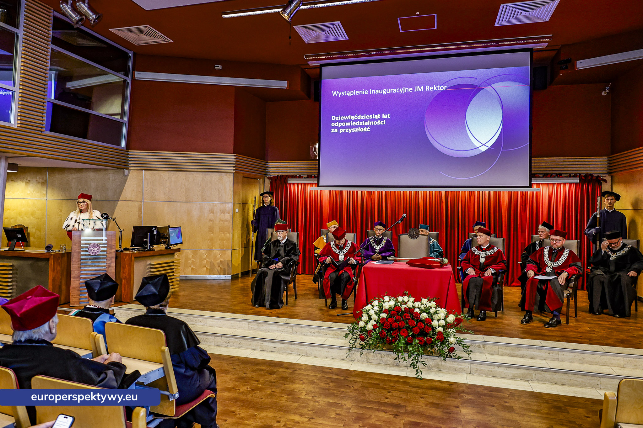 Uniwersytet Ekonomiczny Inauguracja Roku Akademickiego 2026-2027-23 Europerspektywy Uniwersytet Ekonomiczny w Katowicach rozpoczyna 90. rok działalności