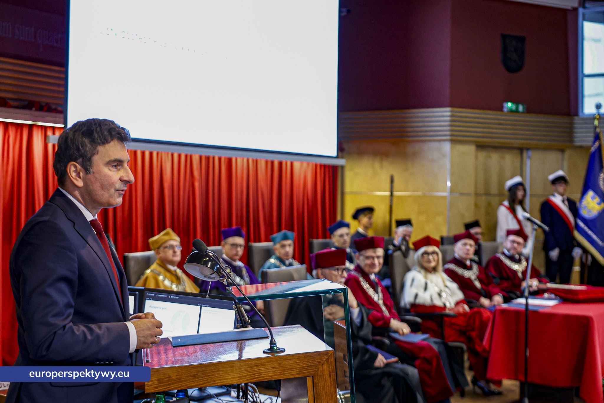 Uniwersytet Ekonomiczny Inauguracja Roku Akademickiego 2026-2027-69 Europerspektywy Uniwersytet Ekonomiczny w Katowicach rozpoczyna 90. rok działalności