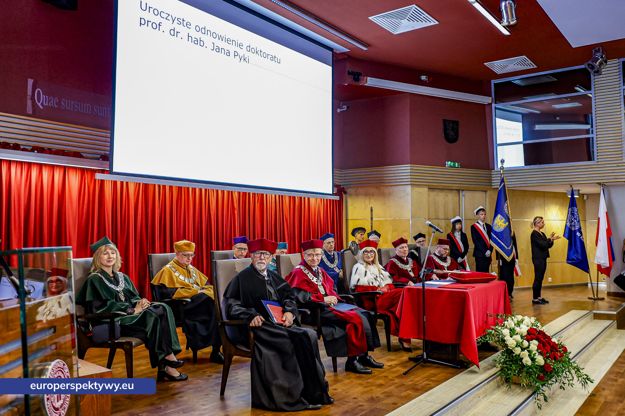 Uniwersytet Ekonomiczny Inauguracja Roku Akademickiego 2026-2027-94 Europerspektywy Uniwersytet Ekonomiczny w Katowicach rozpoczyna 90. rok działalności