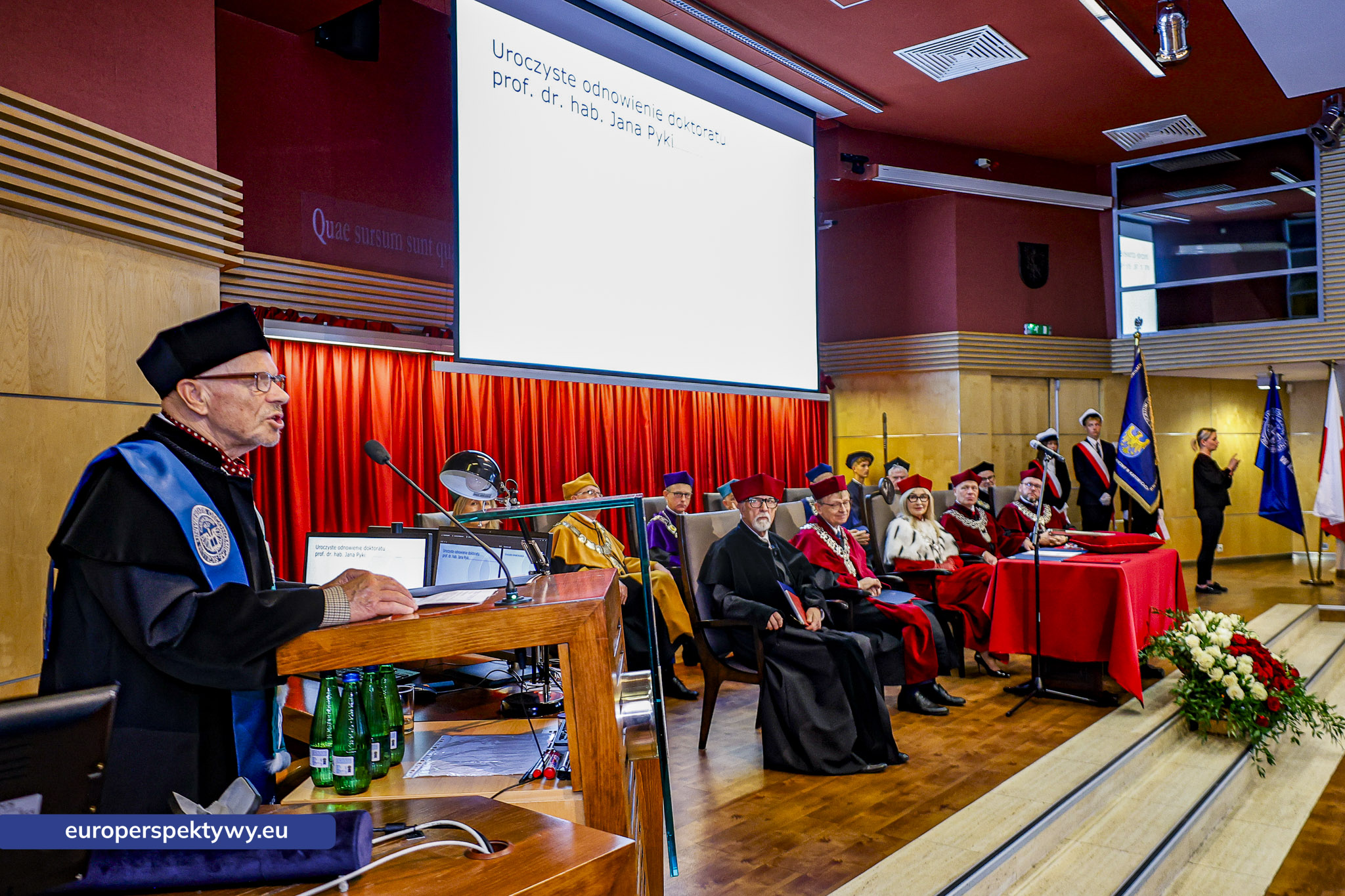 Uniwersytet Ekonomiczny Inauguracja Roku Akademickiego 2026-2027-95 Europerspektywy Uniwersytet Ekonomiczny w Katowicach rozpoczyna 90. rok działalności