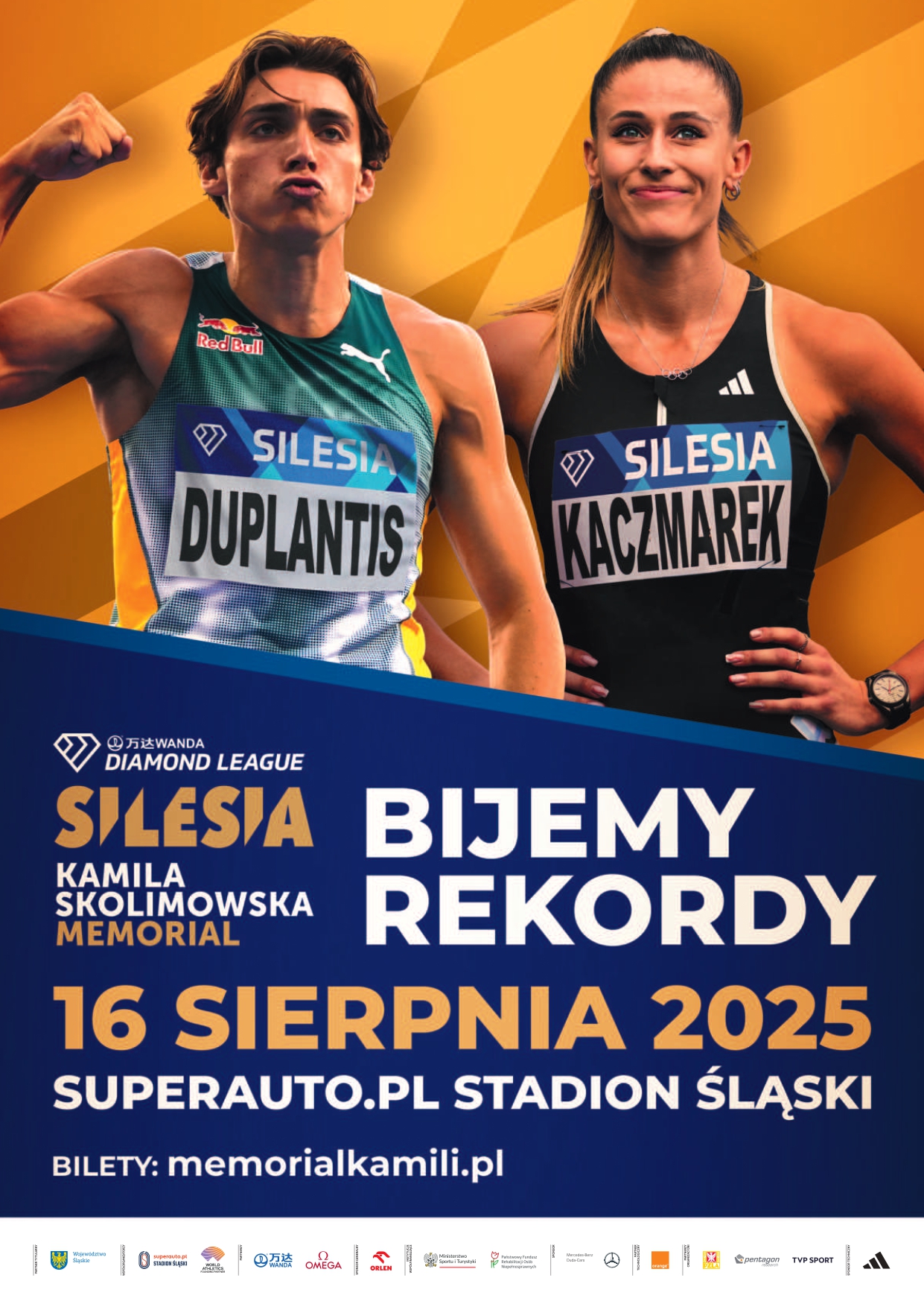 Europerspektywy Silesia Memoriał Kamili Skolimowskiej 2025 – „Dzień Zero” w Katowicach i stadionowe emocje w Chorzowie